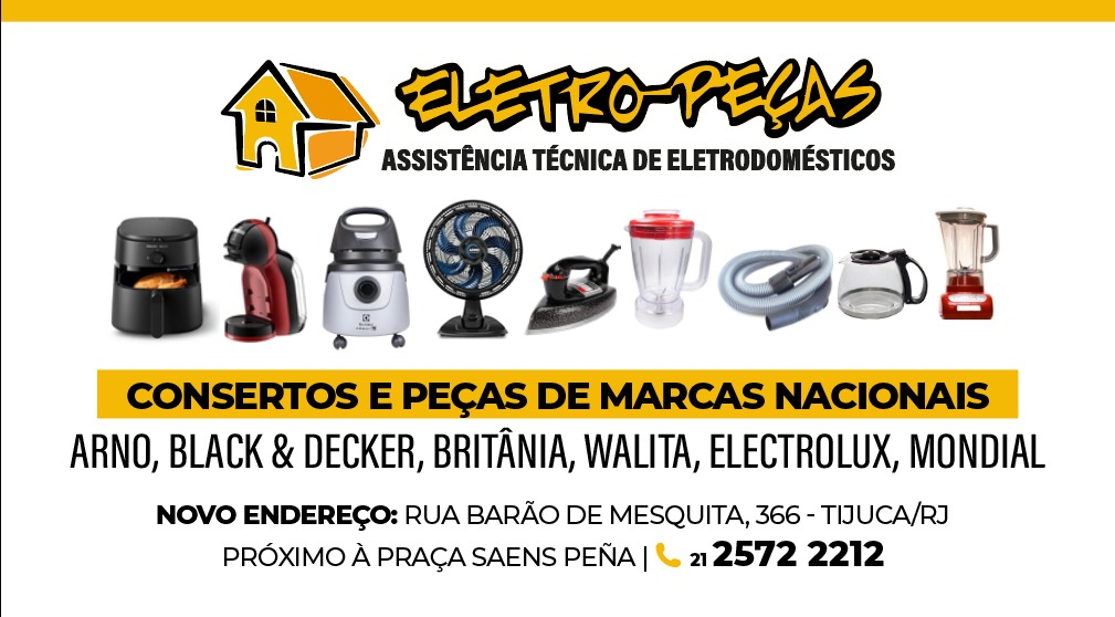 Consertos de eletrodomésticos na Tijuca